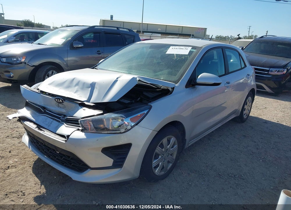 0 2021 RIO 5-DOOR S VIN: 3KPA25AD3ME369297