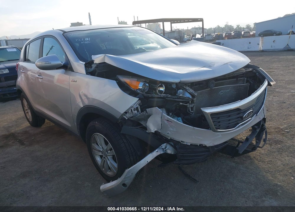2011 KIA SPORTAGE LX VIN: KNDPBCA29B7136437