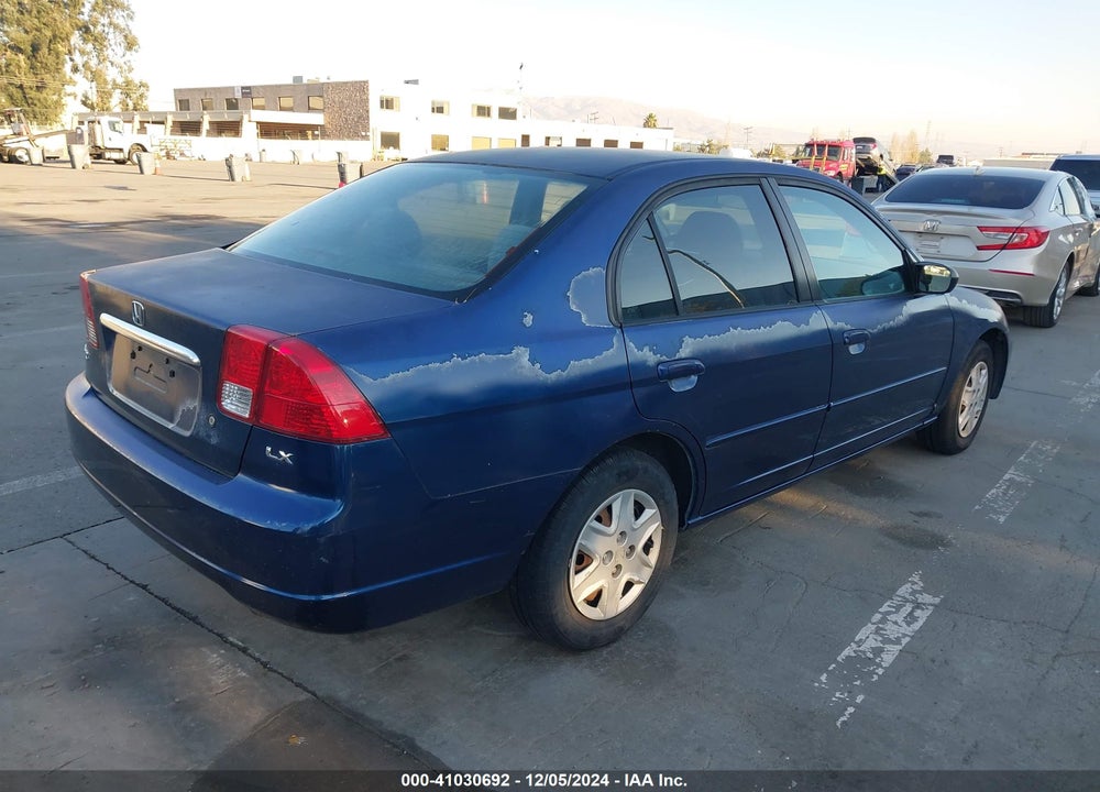 2003 HONDA CIVIC LX VIN: 2HGES16673H536009