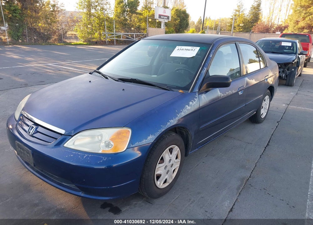 2003 HONDA CIVIC LX VIN: 2HGES16673H536009