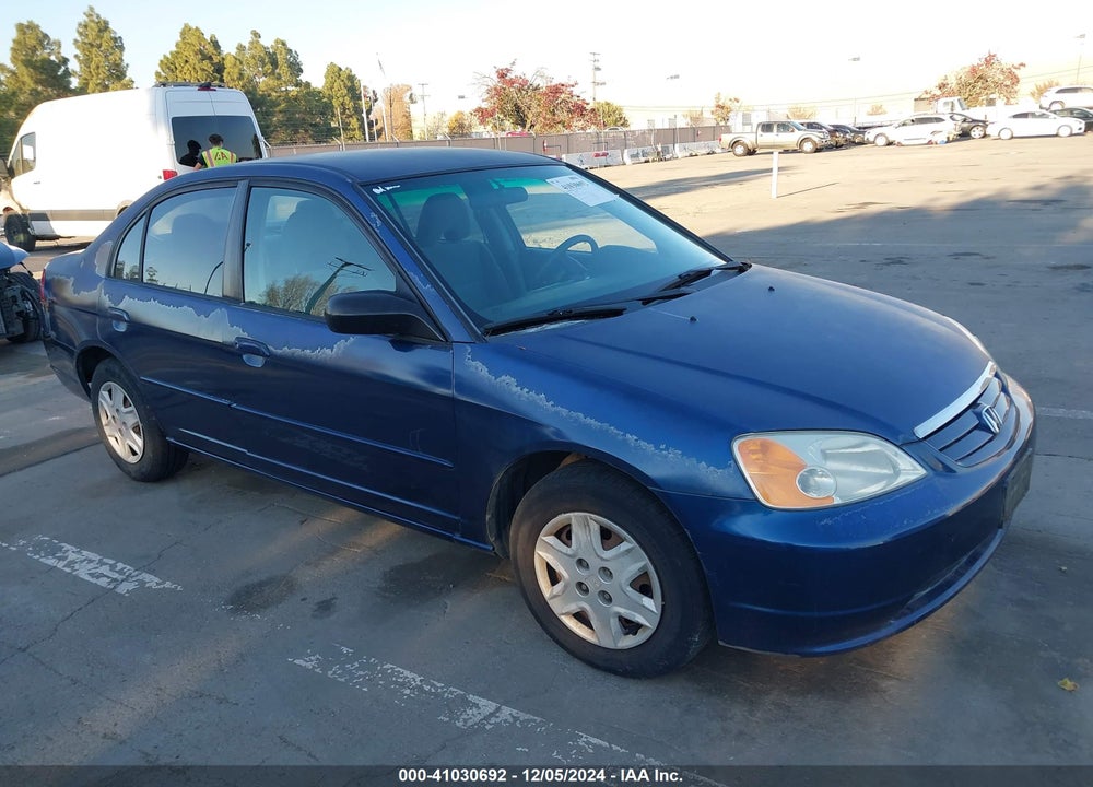 2003 HONDA CIVIC LX VIN: 2HGES16673H536009
