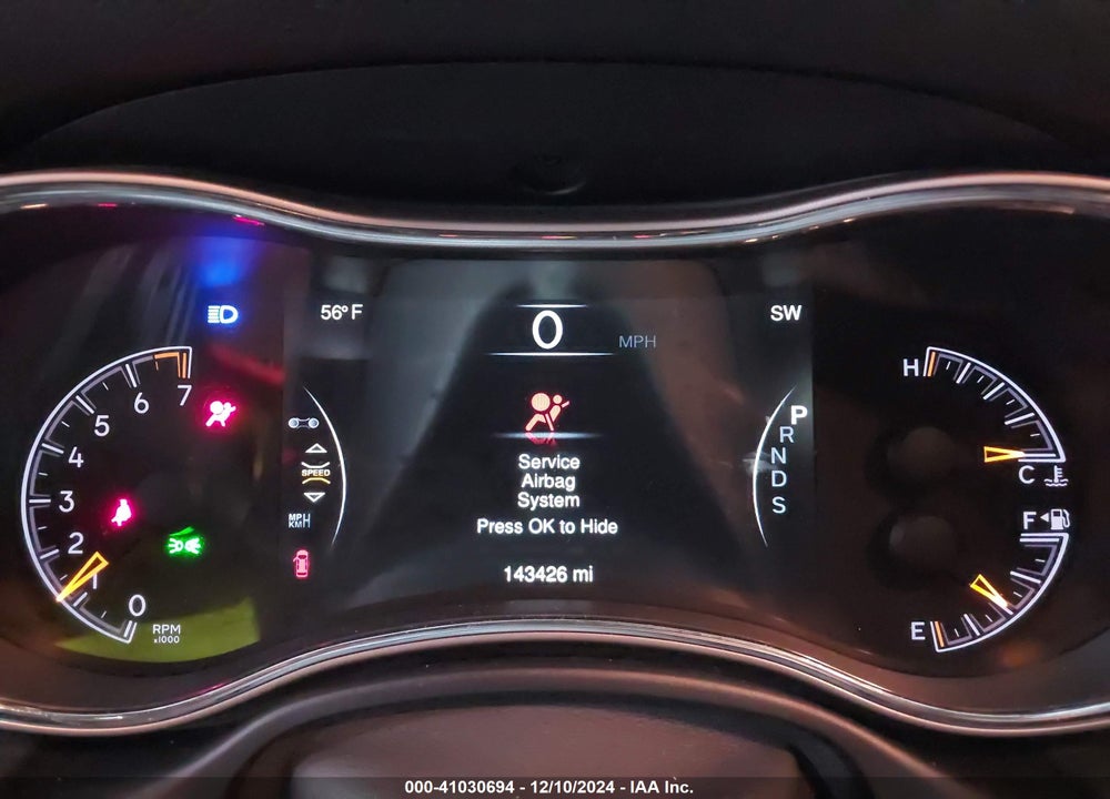 2014 JEEP GRAND CHEROKEE LIMITED VIN: 1C4RJFBG6EC416027