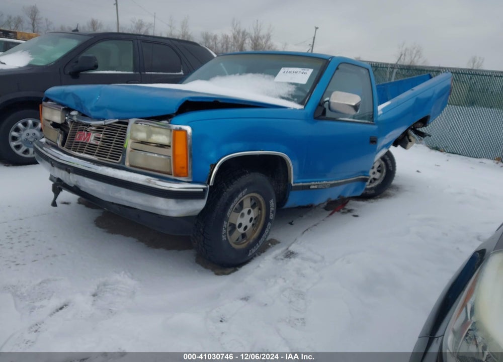1992 GMC SIERRA C1500 VIN: 1GTEC14K1NE529790