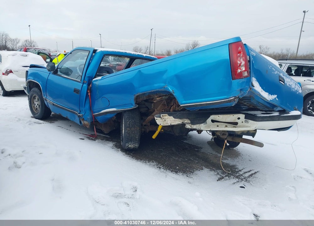 1992 GMC SIERRA C1500 VIN: 1GTEC14K1NE529790