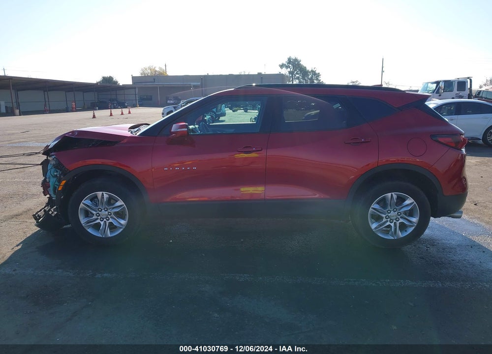2022 CHEVROLET BLAZER FWD 2LT VIN: 3GNKBCR42NS141248