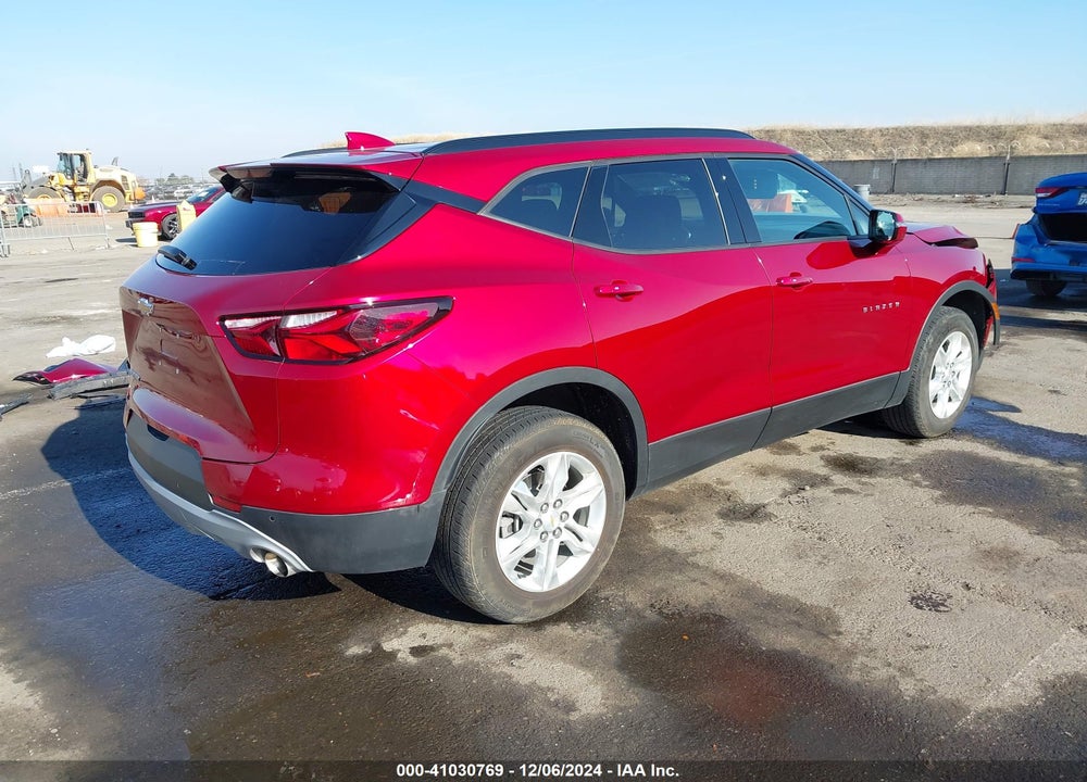 2022 CHEVROLET BLAZER FWD 2LT VIN: 3GNKBCR42NS141248