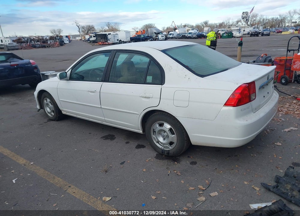 2003 HONDA CIVIC HYBRID VIN: JHMES96693S031819