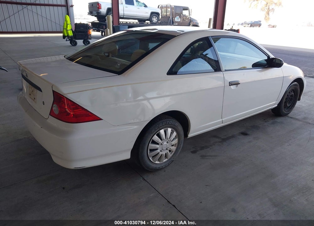 2005 HONDA CIVIC VP VIN: 1HGEM22195L028821