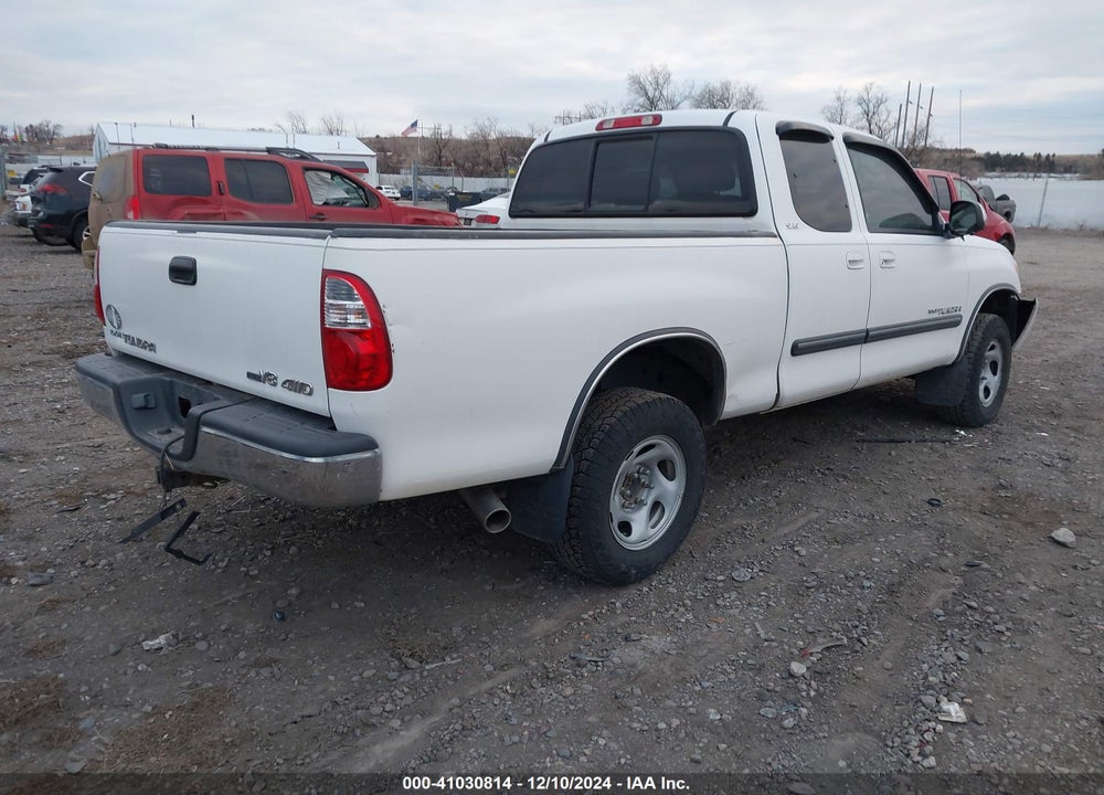 2005 TOYOTA TUNDRA SR5 V8 VIN: 5TBBT44145S472290