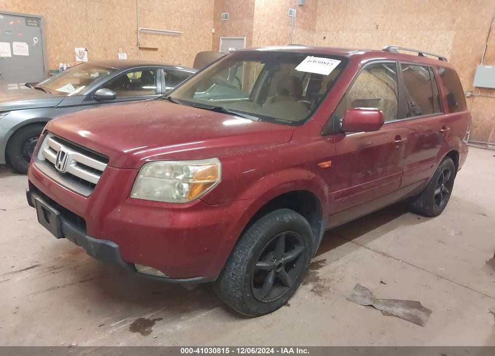 2006 HONDA PILOT EX VIN: 5FNYF184X6B019809
