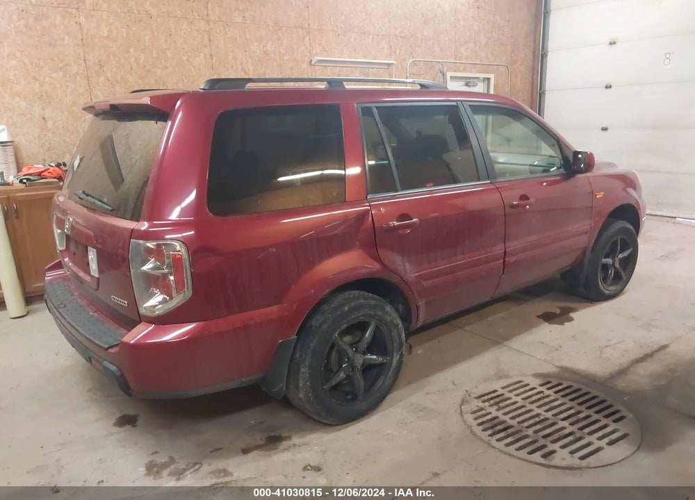 2006 HONDA PILOT EX VIN: 5FNYF184X6B019809