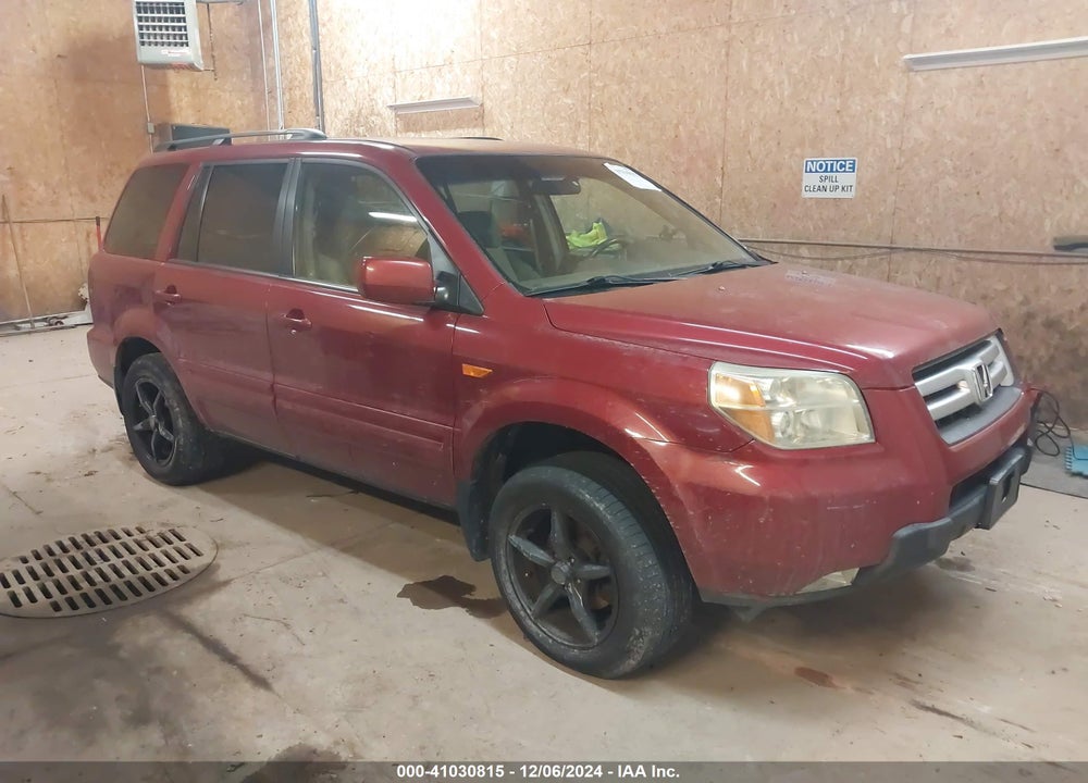 2006 HONDA PILOT EX VIN: 5FNYF184X6B019809