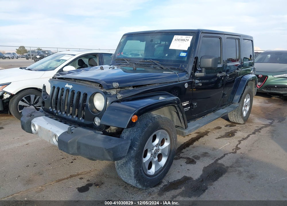 2014 JEEP WRANGLER UNLIMITED SAHARA VIN: 1C4BJWEG8EL116941