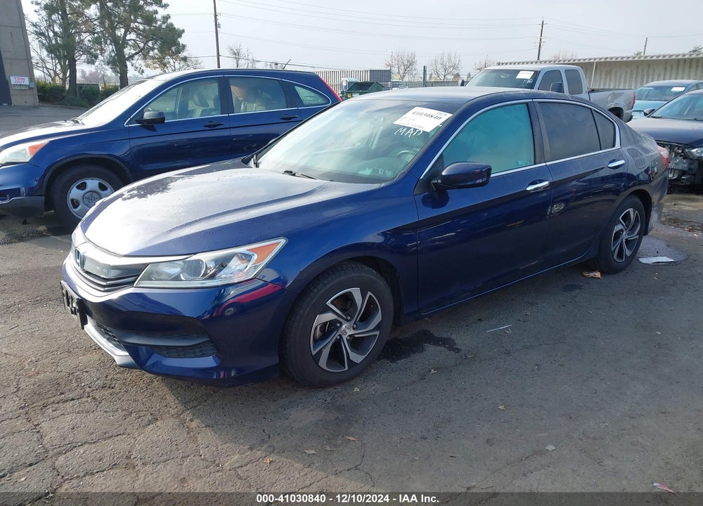 2016 HONDA ACCORD LX VIN: 1HGCR2F34GA064824