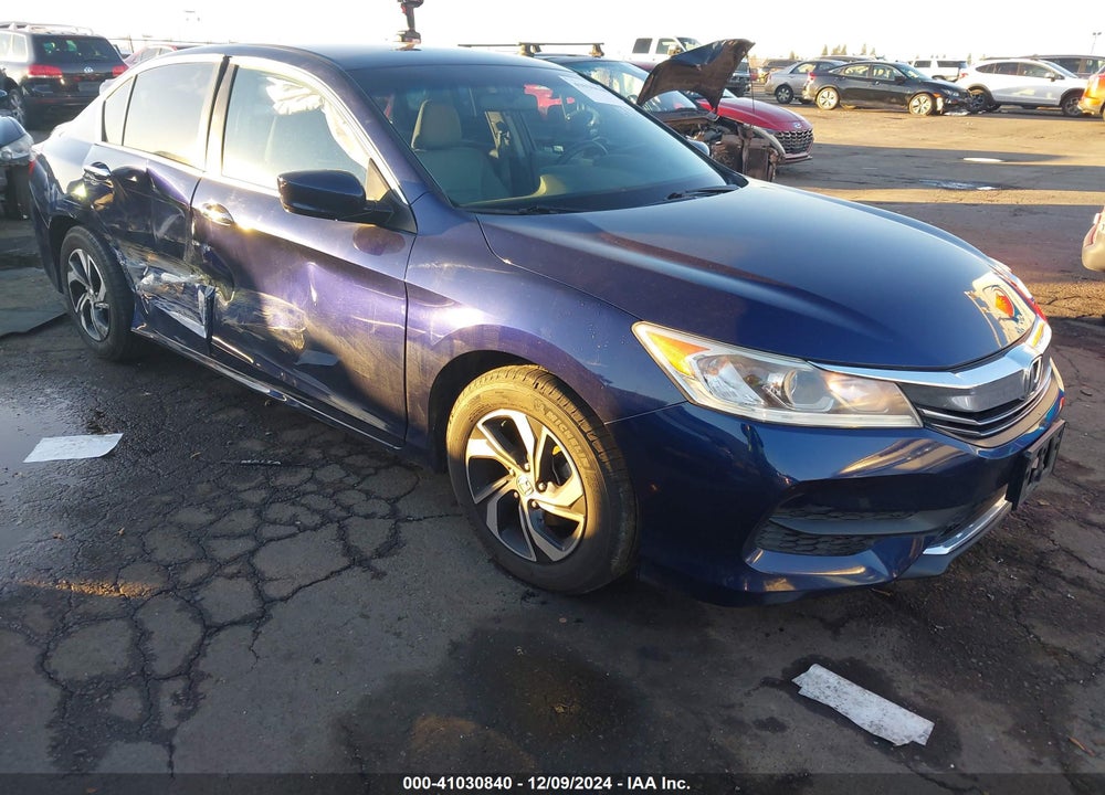 2016 HONDA ACCORD LX VIN: 1HGCR2F34GA064824