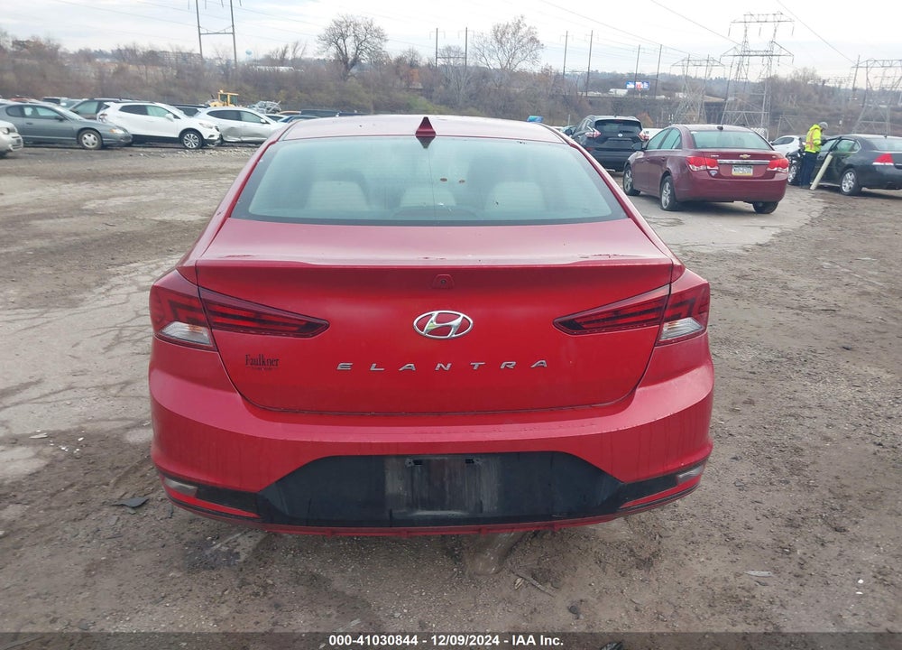 2019 HYUNDAI ELANTRA VALUE EDITION VIN: KMHD84LF9KU822739