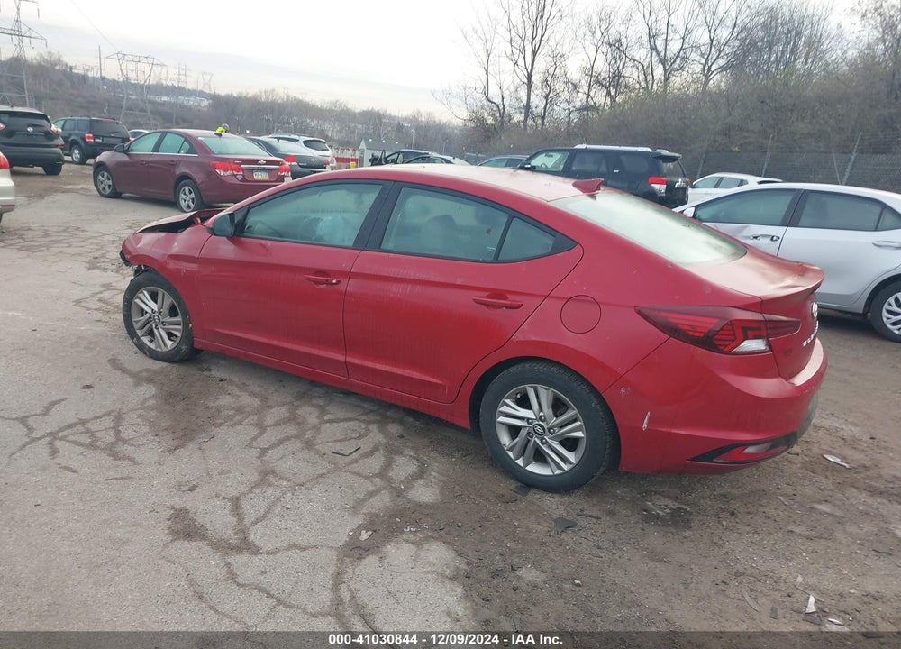 2019 HYUNDAI ELANTRA VALUE EDITION VIN: KMHD84LF9KU822739