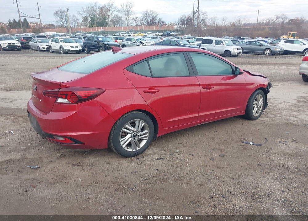 2019 HYUNDAI ELANTRA VALUE EDITION VIN: KMHD84LF9KU822739