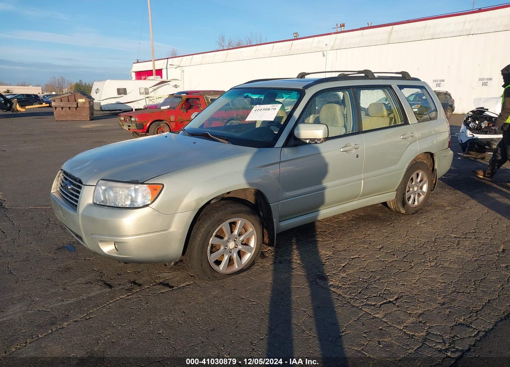 2007 SUBARU FORESTER 2.5X VIN: JF1SG65657H741136