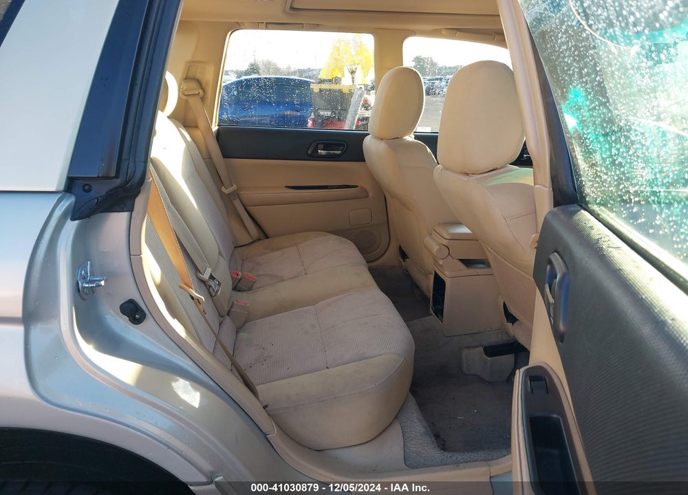 2007 SUBARU FORESTER 2.5X VIN: JF1SG65657H741136