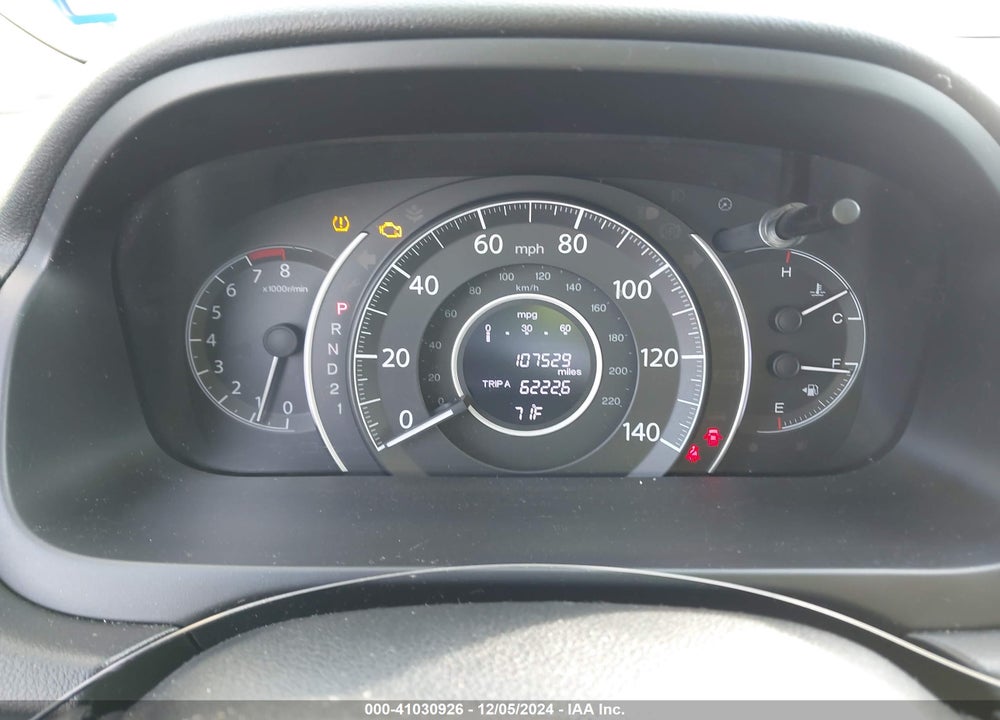2012 HONDA CR-V EX-L VIN: JHLRM3H74CC003147