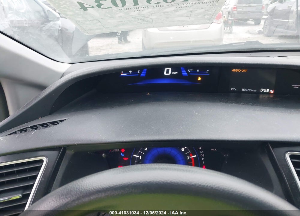 2013 HONDA CIVIC LX VIN: 2HGFB2F56DH603752