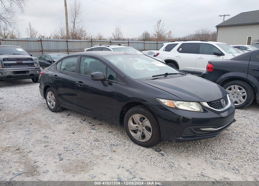 2013 HONDA CIVIC LX VIN: 2HGFB2F56DH603752