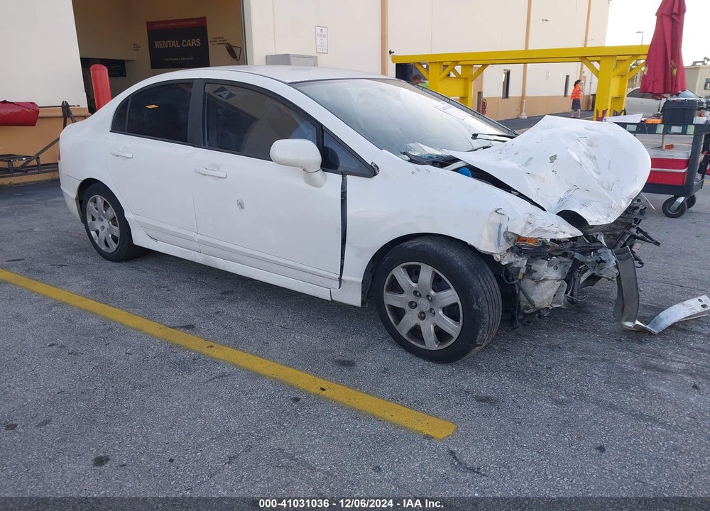 2011 HONDA CIVIC LX VIN: 19XFA1F57BE031823