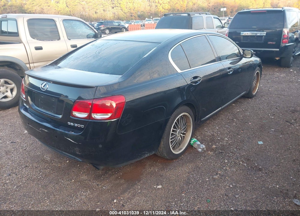 2006 LEXUS GS 300 VIN: JTHBH96S465040297