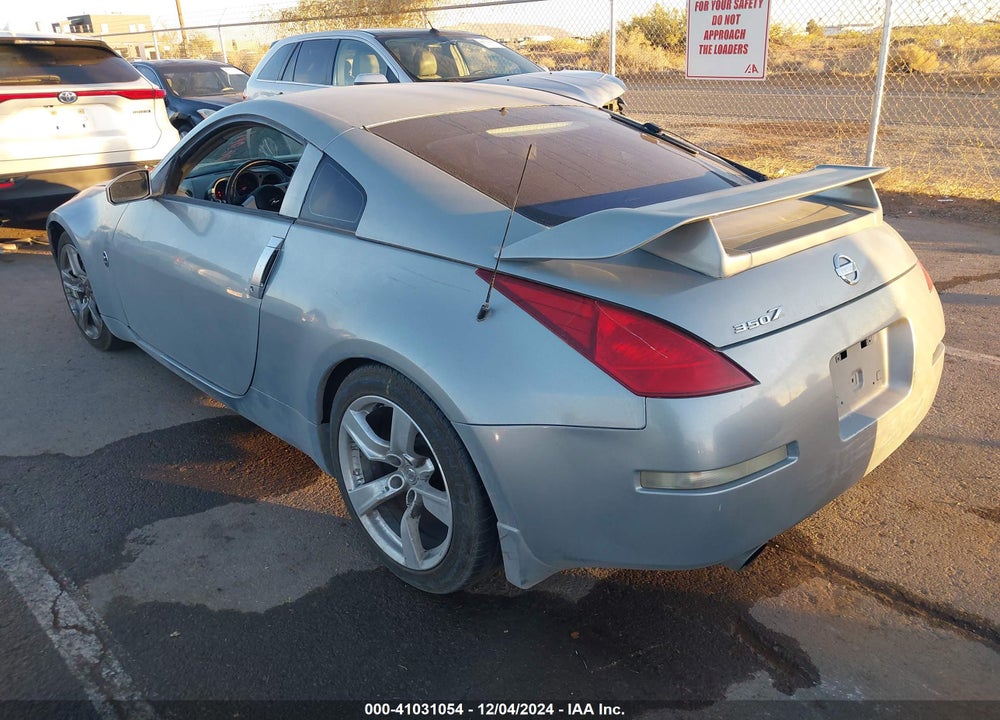 2003 NISSAN 350Z TOURING VIN: JN1AZ34E23T008642