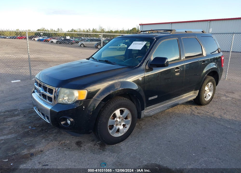 2008 FORD ESCAPE LIMITED VIN: 1FMCU04138KA39035