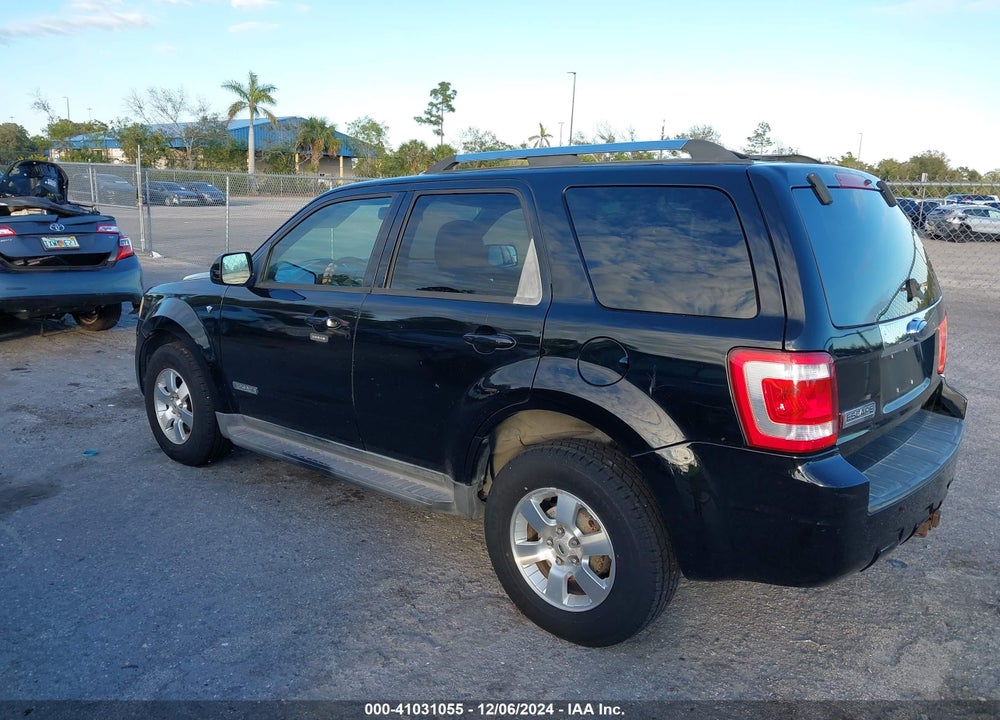 2008 FORD ESCAPE LIMITED VIN: 1FMCU04138KA39035