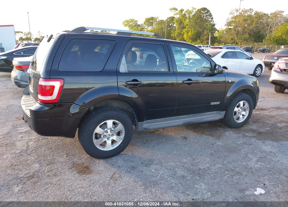 2008 FORD ESCAPE LIMITED VIN: 1FMCU04138KA39035