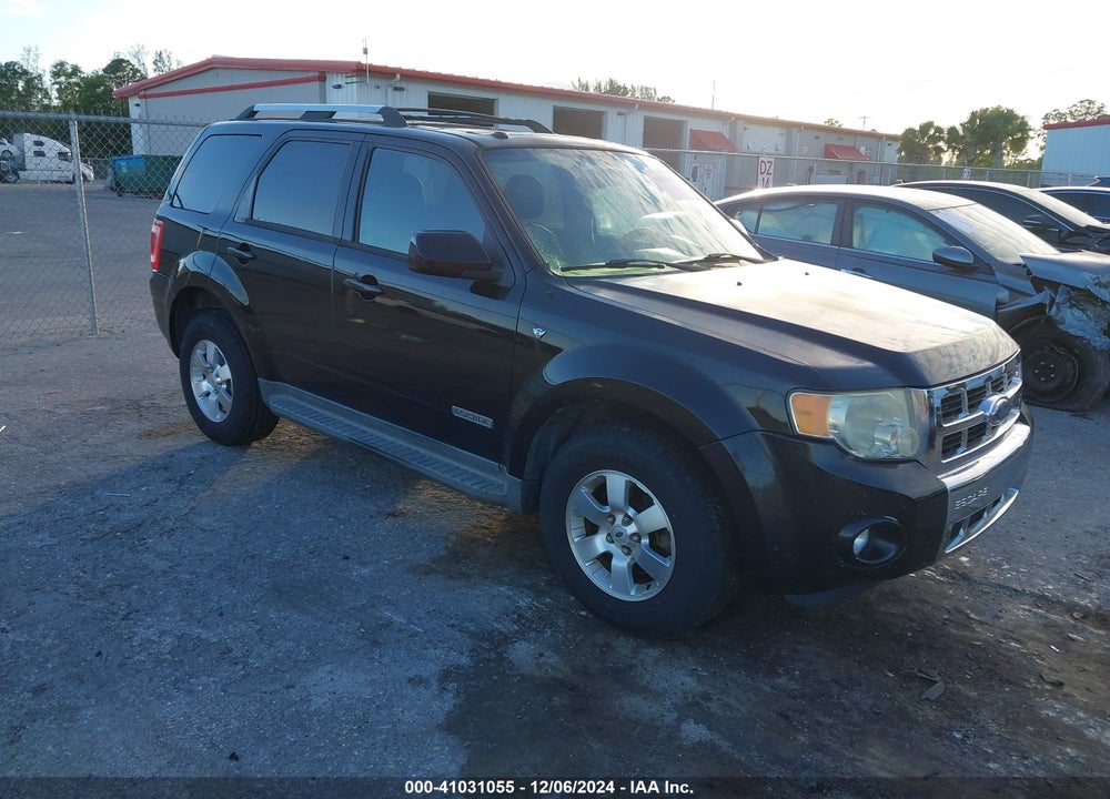 2008 FORD ESCAPE LIMITED VIN: 1FMCU04138KA39035