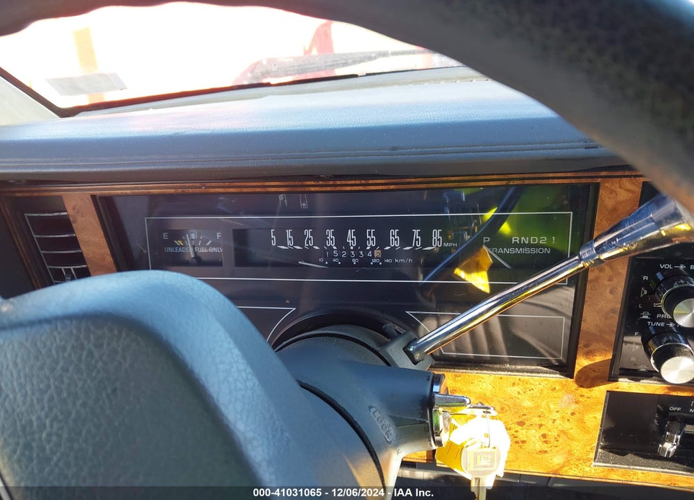 1989 BUICK CENTURY CUSTOM VIN: 1G4AH51R8K6433617