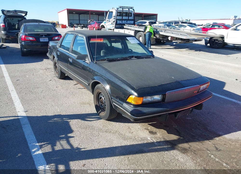 1989 BUICK CENTURY CUSTOM VIN: 1G4AH51R8K6433617