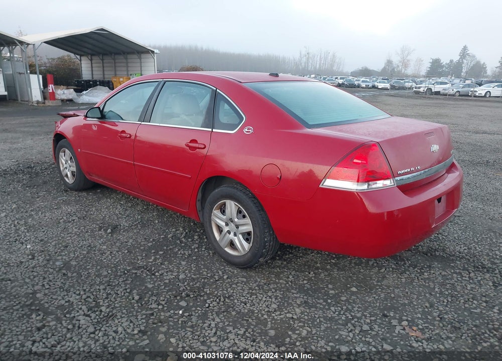 2007 CHEVROLET IMPALA VIN: 2G1WB58K779254174