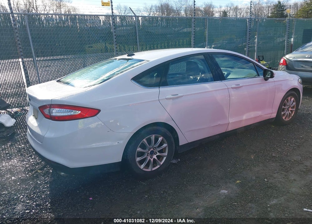 2015 FORD FUSION VIN: 1FA6P0G73F5106145