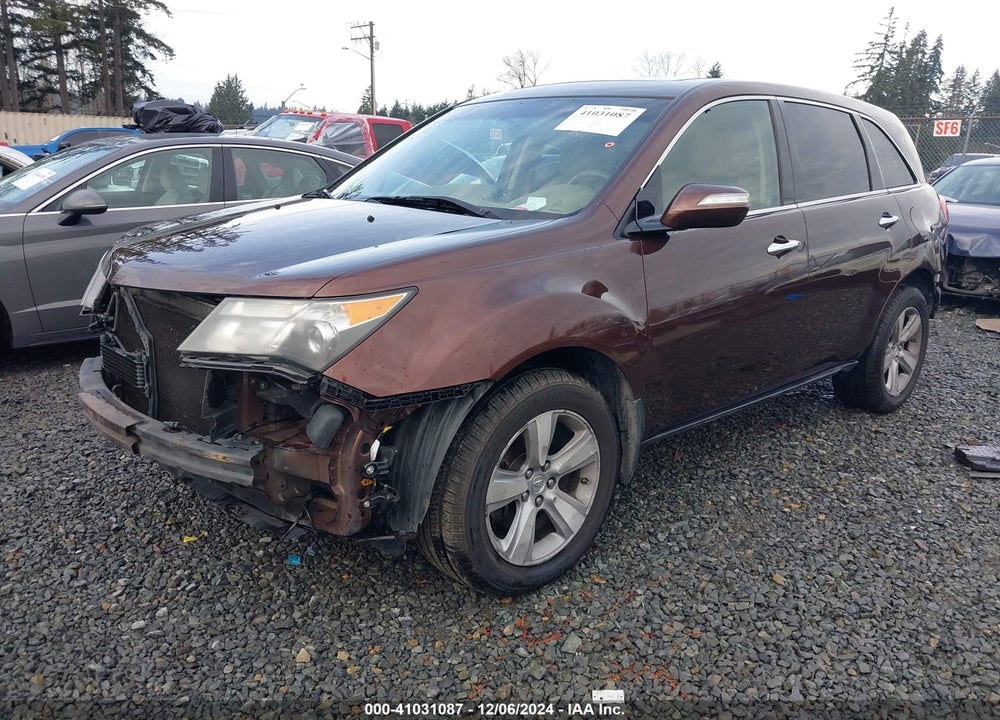 2011 ACURA MDX TECHNOLOGY PACKAGE VIN: 2HNYD2H49BH525318