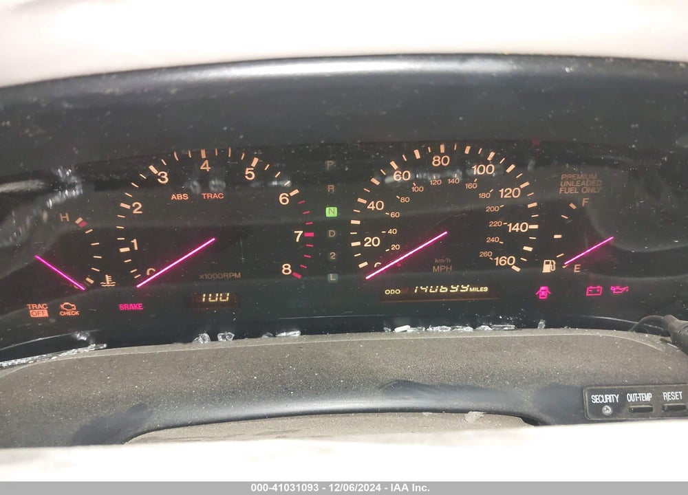 1996 LEXUS SC 400 VIN: JT8CH32Y3T0050310