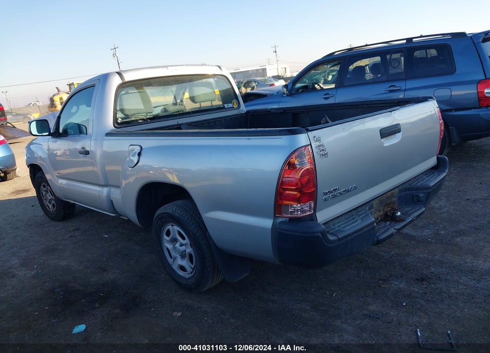 2007 TOYOTA TACOMA VIN: 5TENX22N77Z382284