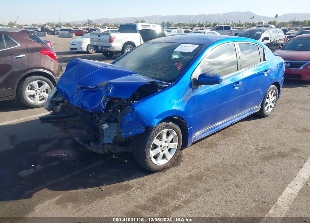 2010 NISSAN SENTRA VIN: 3N1AB6AP3AL690654