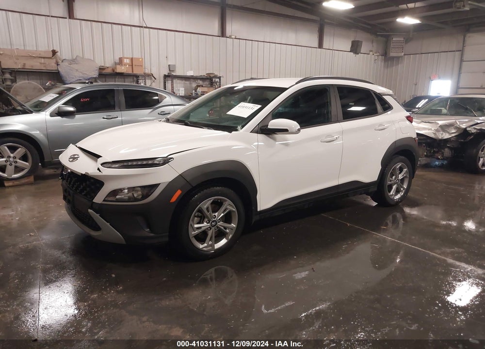 2022 HYUNDAI KONA SEL VIN: KM8K6CAB5NU804444