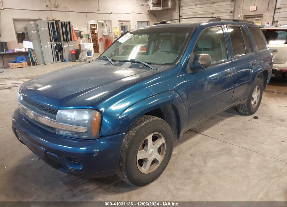 2006 CHEVROLET TRAILBLAZER LS VIN: 1GNDT13S562207614