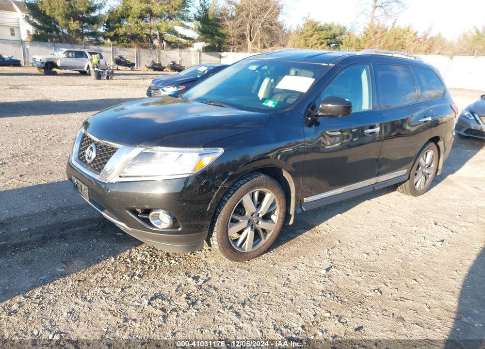 2013 NISSAN PATHFINDER PLATINUM VIN: 5N1AR2MM5DC668377