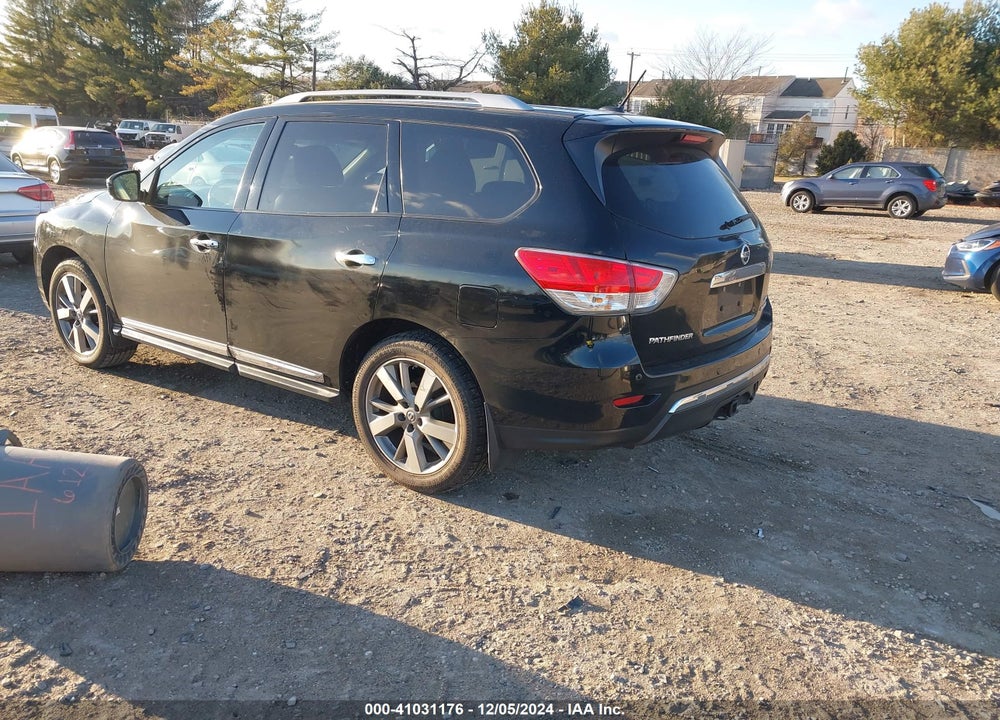 2013 NISSAN PATHFINDER PLATINUM VIN: 5N1AR2MM5DC668377