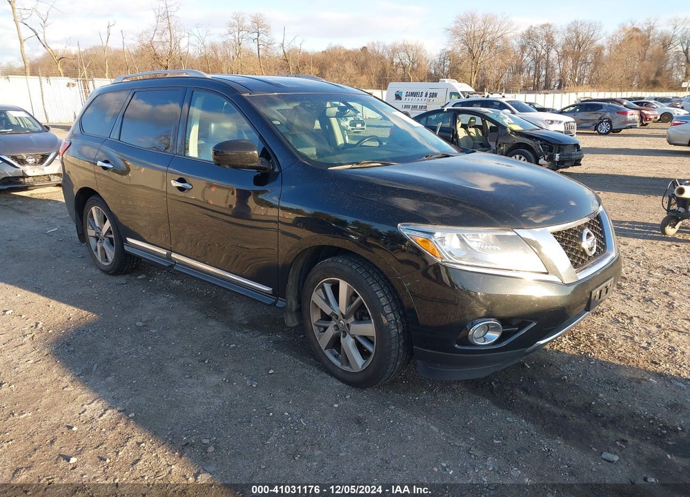 2013 NISSAN PATHFINDER PLATINUM VIN: 5N1AR2MM5DC668377