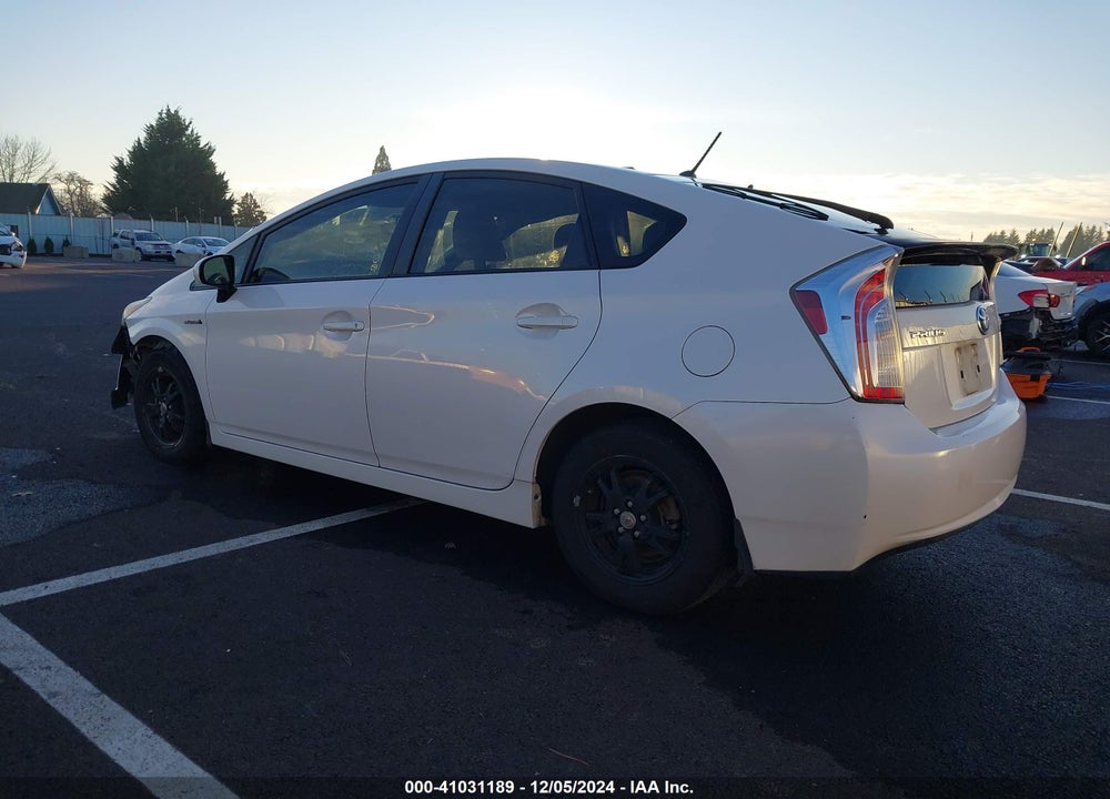 2012 TOYOTA PRIUS VIN: JTDKN3DU8C5455064