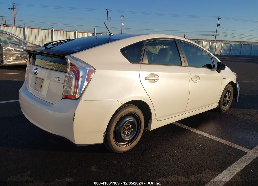 2012 TOYOTA PRIUS VIN: JTDKN3DU8C5455064