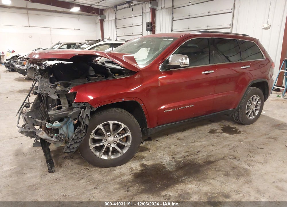 2014 JEEP GRAND CHEROKEE LIMITED VIN: 1C4RJFBMXEC299218